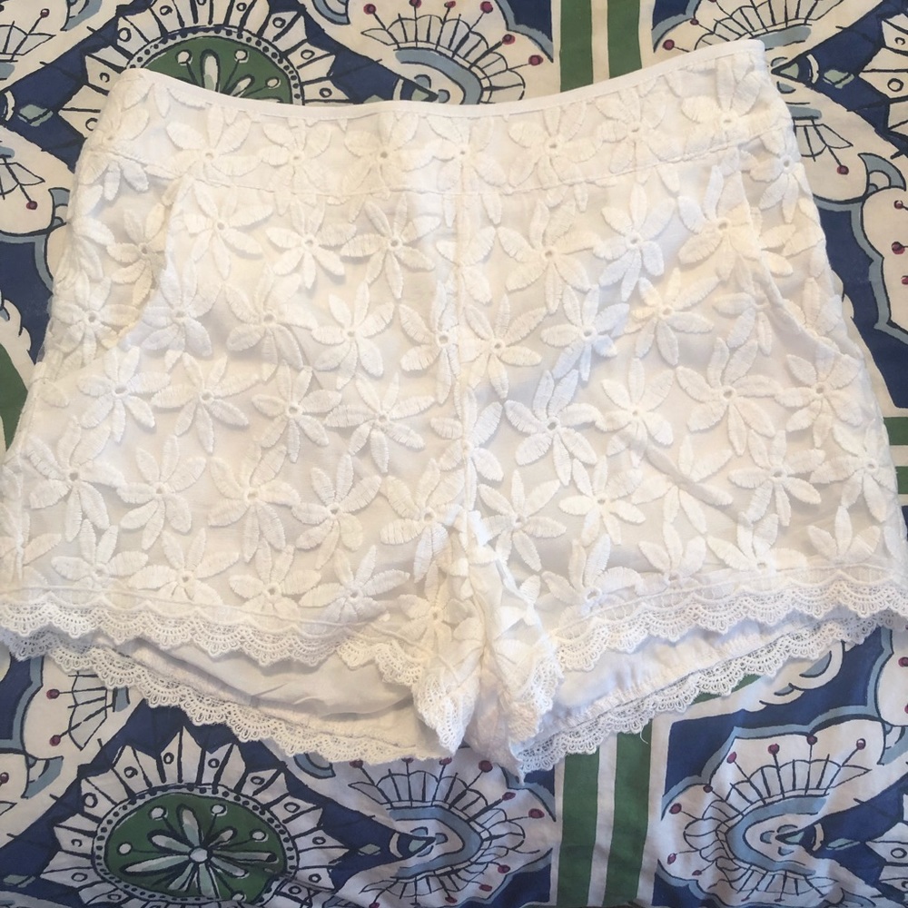 White Monteau shorts